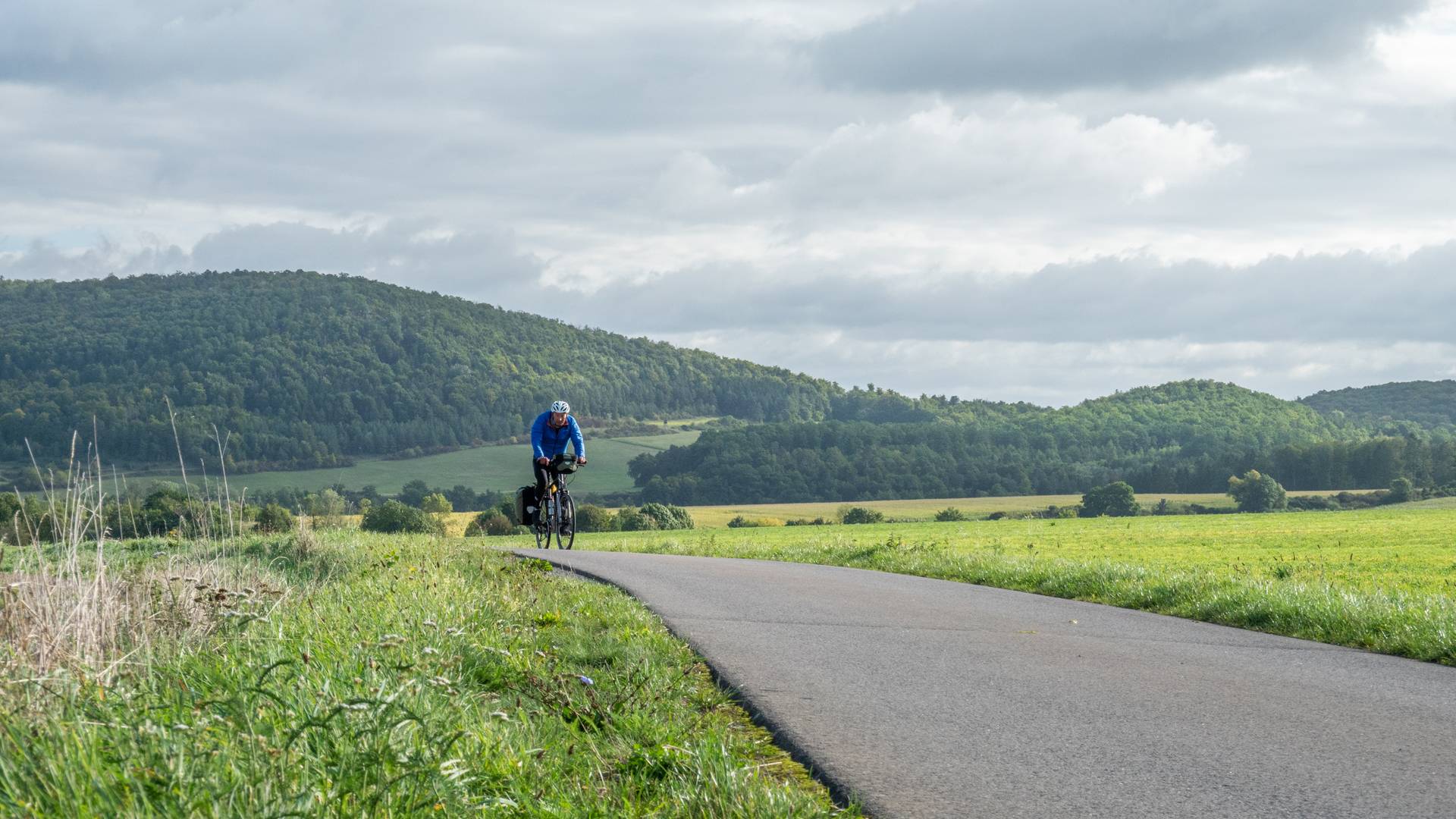 Selfie auf den Höhen der Rhön